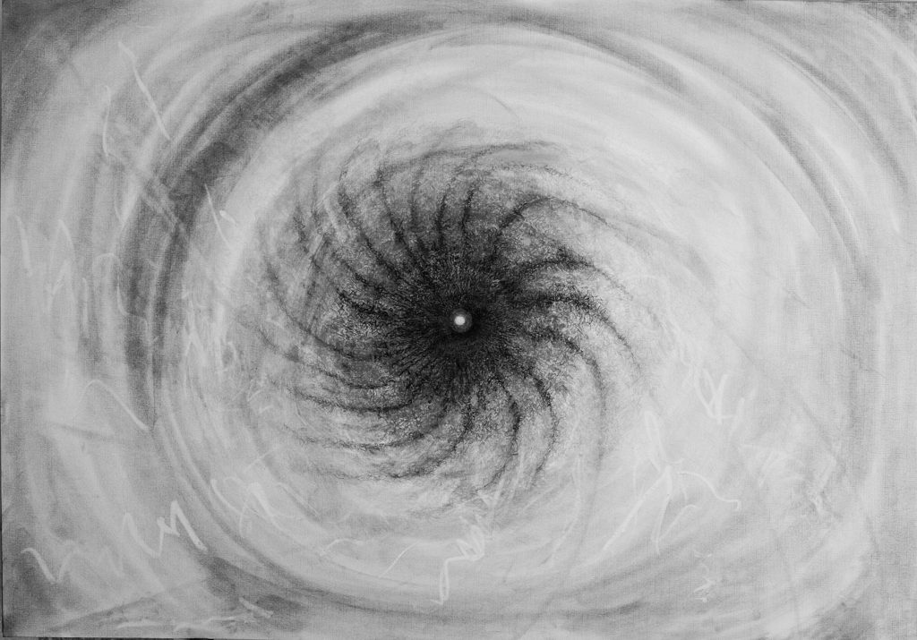 LA VIVENCIA. Dibujo - -2023 - 100 x 70 cm